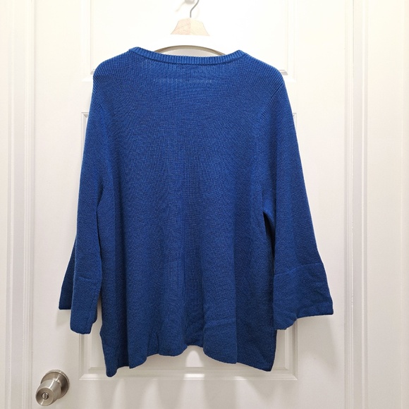 Eileen Fisher Crew Neck Merino Wool Sweater Size 2X - Picture 6 of 11